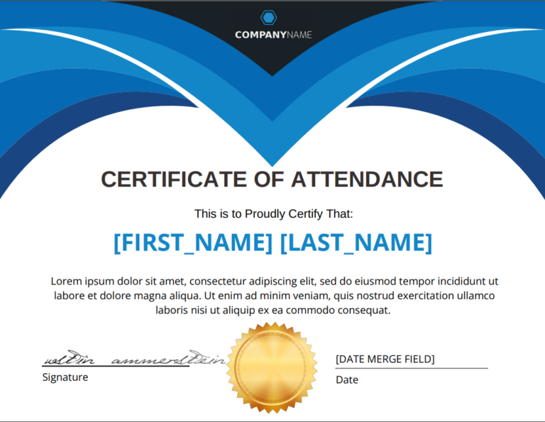 Webinar Certificate Templates | SimpleCert®