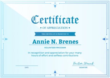SimpleCert-Church-Volunteer-Certificate SimpleCert-Church-Volunteer-Certificate